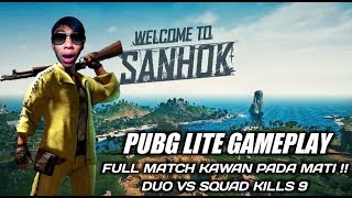 Pubg Lite Gameplay || FULL MATCH KILLS 9 DUO VS SQUAD #pubg #pubglite