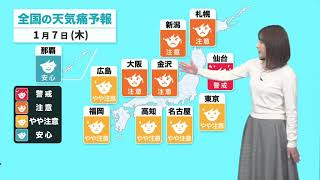 低気圧が猛発達 “天気痛”に注意