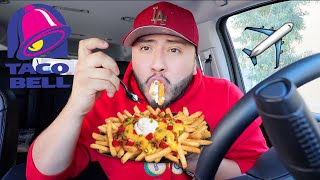 Trying TACO BELL NACHO FRIES + MIAMI