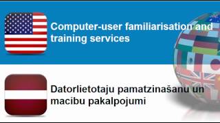 Learn Latvian = Topic = Training services