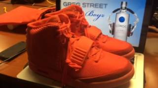 Greg Street Sneaker Of The Week-Nike Air Yeezy/Red October