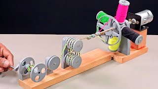 Powerful Rope Making Machine Created at Home