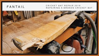 REPAIRING A BROKEN CRICKET BAT!!