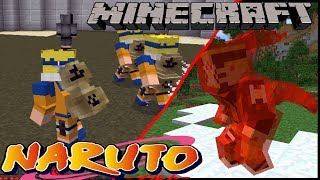 UJIAN CHUNIN - Naruto Vs Kiba Dan Neji - Minecraft Naruto Mods #2