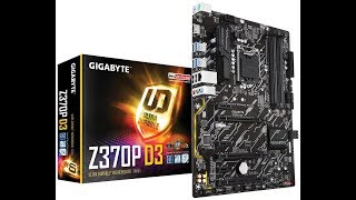 Путь К Супер ПК #3 Материнская плата Gigabyte Z370P D3/#4 Процессор Intel Core i3-8100 OEM