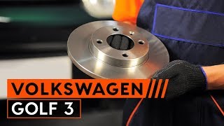 Как да сменим спирачен диск на VW GOLF 3 [ИНСТРУКЦИЯ AUTODOC]