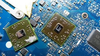 BGA Soldering | AMD 218-0792006 (Южный мост)