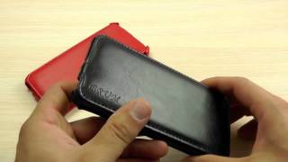 ОБЗОР: Шикарный Кожаный Чехол-Флип для Lenovo S60 "Brum"