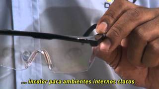 Como usar e escolher óculos de segurança