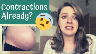 22-23 Week Pregnancy Update with Triplets | Contractions Already! | IVF Success