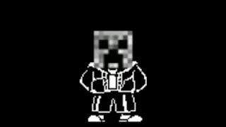 Sans goes back to the mine (With lyrics) Revenge | Creeper aw man