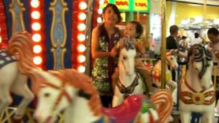 filip in  carousel at SM-bacolod