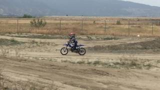 3 year old on a pw50 with 60 kit