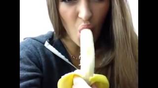Sucking Banana