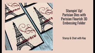 Create and Easy Elegant Card with Parisian Dies