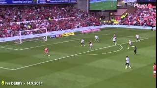 BRITT ASSOMBALONGA | First 10 Goals for Nottingham Forest
