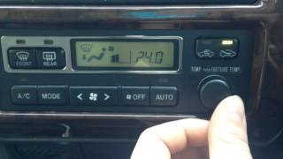 Сломаный блок климат контроля CALDINA GT-T