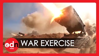 Russia Joined by China and Iran in Epic Military Drill Attended by Vladimir Putin