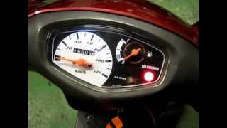 アドレスV125の正常なFIランプとフューエルカットセンサー