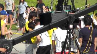 100620 dream team - crying Donghae, Eunhyuk