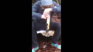 puking from pot