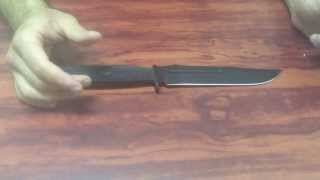 Замена ножа Sog Fixation Bowie