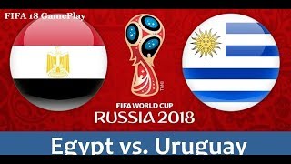 EGYPT Vs URUGUAY  LIVE STREAM HD - FIFA World Cup 2018- GROUP A(URUGUAY vs EGYPT)GAME PracticeMatch