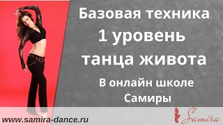 www.samira-dance.ru - 1 уровень танца живота - Онлайн-школа Самиры - демо ролик