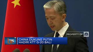 China Dukung Putin Hadiri KTT G20 Bali