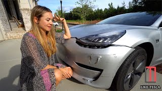 Our Model 3 Crash, Everyone Freak Out!