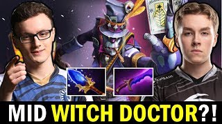 WTF MID Witch Doctor — MIRACLE vs ZAI Dota 2