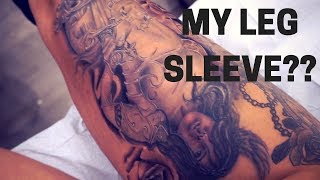 I GOT A LEG SLEEVE? | Ashley Resch