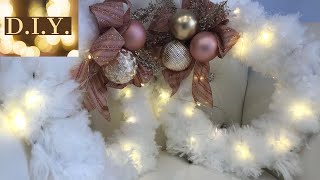 DOLLAR TREE DIY WREATH