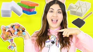 BEST JELLY CUBE SLIME TEST | Which sponge makes the best jelly cube slime  | Slimeatory #241