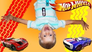 JUMPS, CRASHES & LOOPS || HUGEST HOT WHEELS TRACK EVER! Cars Toys Surprise Ball Pit