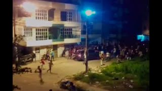 Verbena en un barrio de Cartagena terminó en gigantesca riña