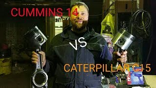 CATERPILLAR C15 ЗАМЕНА ПОРШНЯ СВОИМИ РУКАМИ
