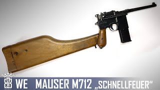 *Airsoft Review *  WE M712 Schnellfeuer | English Subtitles - Deutsch