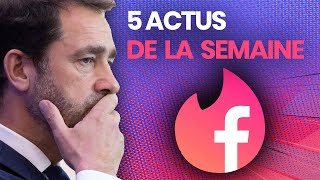 FAKE NEWS DU GOUVERNEMENT, TINDER SUR FACEBOOK, JAPON, VENEZUELA, ESPAGNE... 5 actus de la semaine