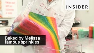How NYC's Baked by Melissa makes their famous sprinkles