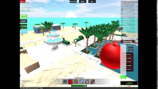 Pranking a person with water balloons on roblox