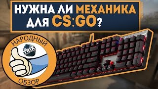Покупать ли МЕХАНИЧЕСКУЮ КЛАВИАТУРУ для CS:GO? +рубрика "НАРОДНЫЙ ОБЗОР"