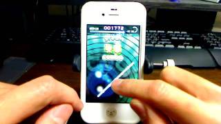 iPhoneアプリ　KONAMIの音ゲー 「beat gather」
