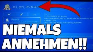 ❗PS_GIRL!!! WICHTIG!!! ACHTUNG!!! NIEMALS die FA annehmen❗[Ps4 Hacker Bot] zMqx