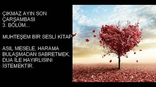 ÇIKMAZ AYIN SON ÇARŞAMBASI 3. BÖLÜM & MUHTEŞEM BİR SESLİ KİTAP