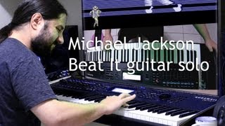 Beat It guitar solo | Michael Jackson | Kurzweil PC3K | KORE 64