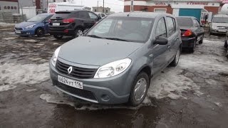 Renault Sandero 1.6 2010. Обзор автомобиля