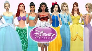 Disney Princess Hunger Games- CAS- Sims 4 Challenge