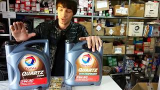 Разоблачение поддельного масло "Total Quartz". Оригинал и подделка.