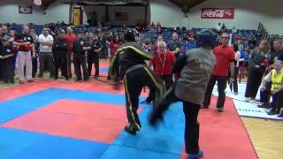 Bob vs  Martin Brien of Irealnd for gold medal at the IKC Dublin Ireland